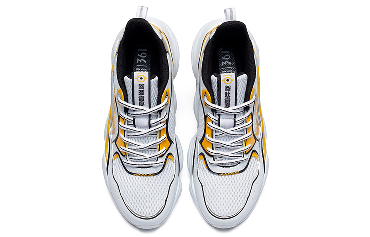 Shop (W) 361° x 小黃人 Dad Shoes '白黃' 682026768-1