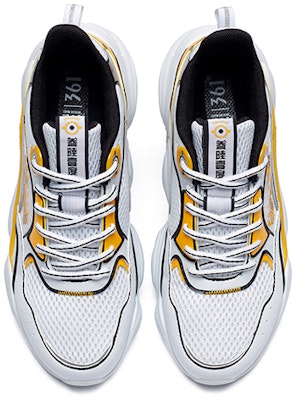 (W) 361° x ミニオンズ ダッドシューズ 'ホワイト イエロー' 682026768-1 Shop (W) 361° x ミニオンズ ダッドシューズ 'ホワイト イエロー' 682026768-1