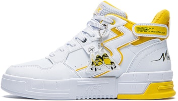(Women) 361° x Minions NFO High Top 'White Yellow' 582046601F-1 (Women) 361° x Minions NFO High Top 'White Yellow' 582046601F-1