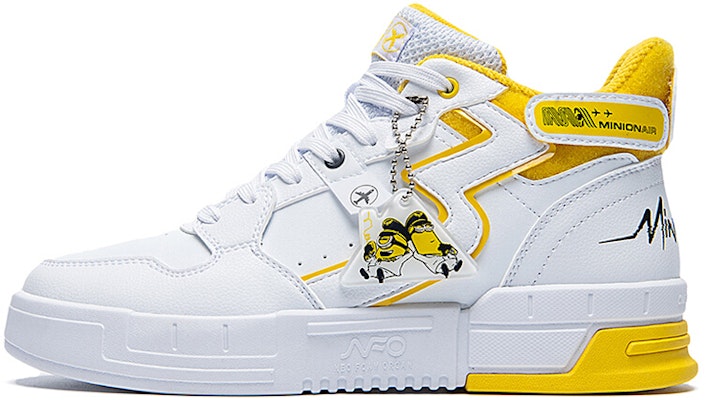(W) 361° x 小黄人 NFO 高帮白黄配色 582046601F-1 Buy (W) 361° x 小黄人 NFO 高帮白黄配色 582046601F-1