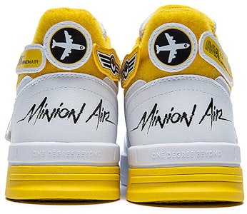 (W) 361° x 小黄人 NFO 高帮白黄配色 582046601F-1 Lookbook (W) 361° x 小黄人 NFO 高帮白黄配色 582046601F-1