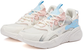 (W) 361° Ligero Transpirable Bajo 'Blanco Pluma-Rosa Transparente' 682122219F-9 Lookbook (W) 361° Ligero Transpirable Bajo 'Blanco Pluma-Rosa Transparente' 682122219F-9