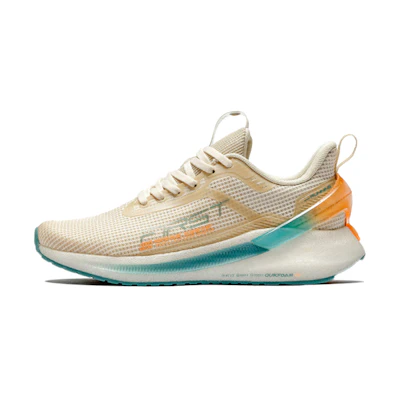 (W) 361° Breathable Low-Top Running Shoe 'Light Brown Mesh'