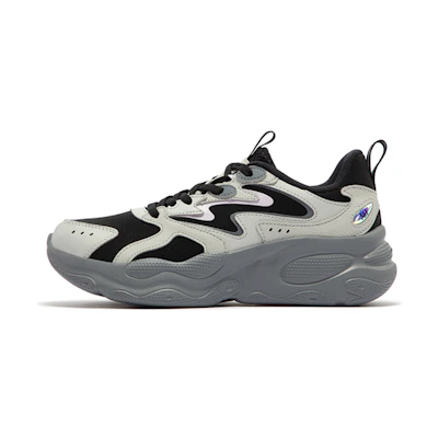 (W) 361° CMFT Lightweight Low-Top Running Shoes 'Obsidian Black/Grey 4U'