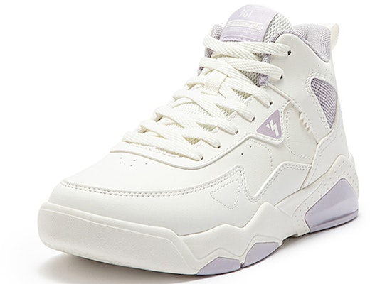 (Women) 361° High-Top Sneaker 'White Purple' 682346618A-2 Order (Women) 361° High-Top Sneaker 'White Purple' 682346618A-2