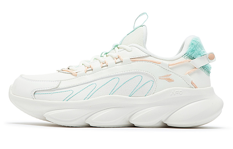 (Women) 361° Linghu 'White Green' 682342203BF-2