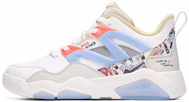 (Women) 361° Bounce Technology Mid-Top 'White Blue' 682036604-8 (Women) 361° Bounce Technology Mid-Top 'White Blue' 682036604-8