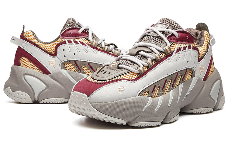 Shop (W) FILA 3.1 Phillip Lim x Ade Retro Low 'Abu-abu Merah' F12W041113FTA