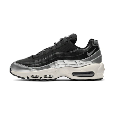 (W) 3M Nike Air Max 95 'Black Metallic Silver'