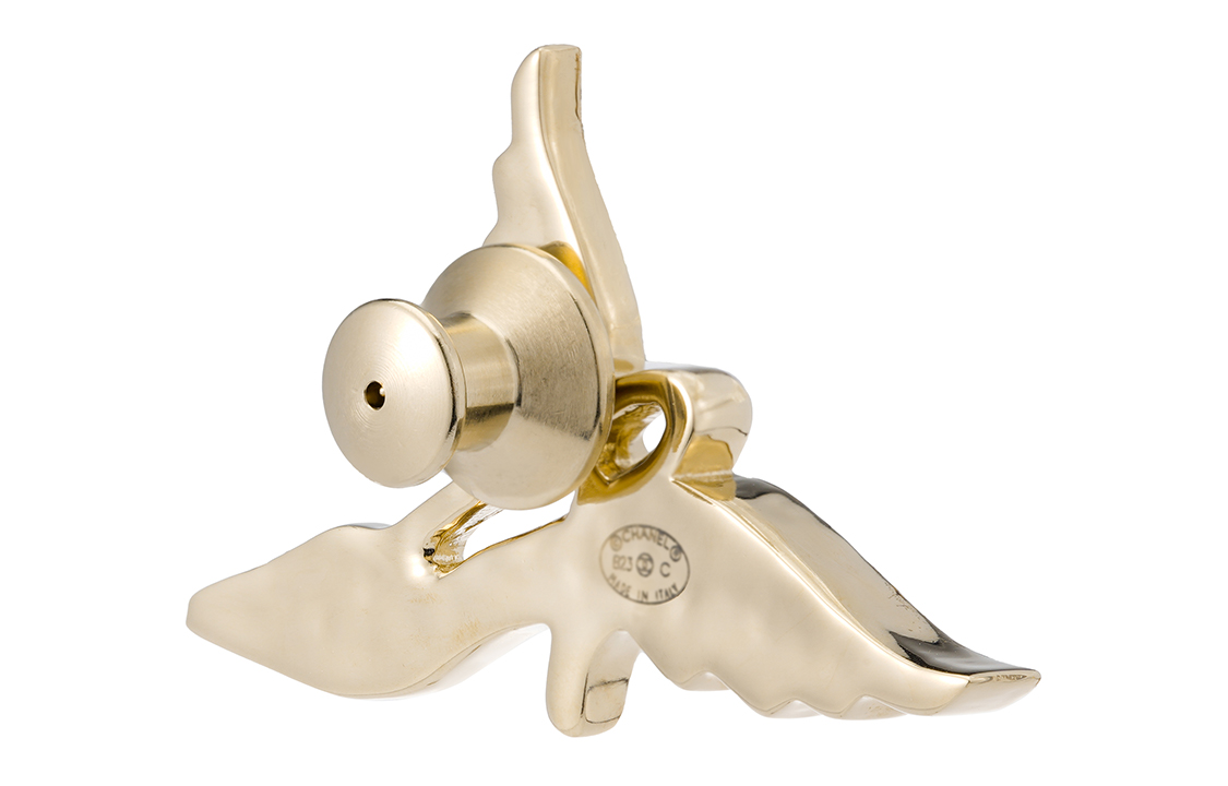 Shop (W) [2023早春] CHANEL 23C 翅膀高跟鞋胸針 金色 AB9861-B09914-NL695