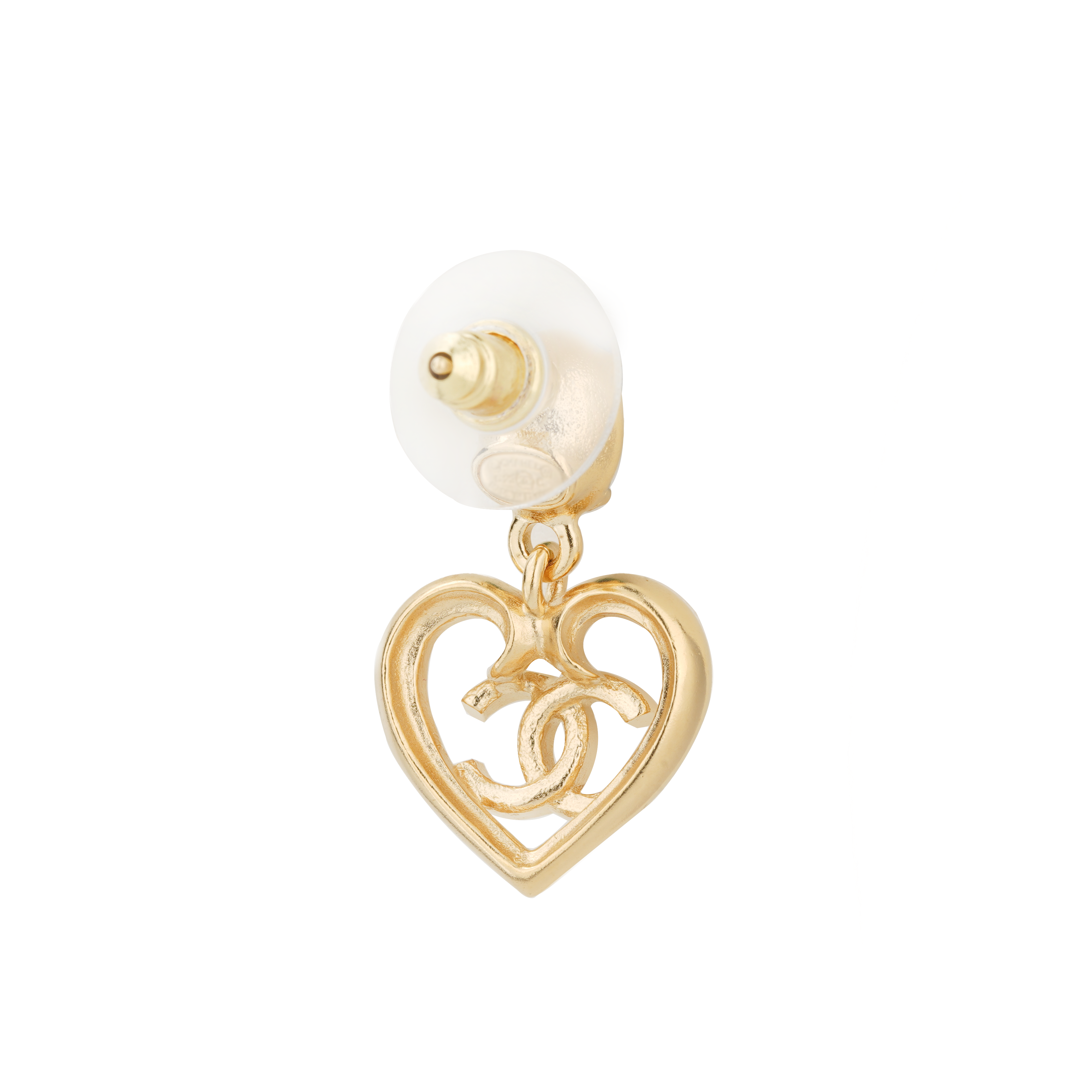 (Women) [2023 Early Spring] CHANEL  Heart-Shaped Alloy Casual Fashion Earrings ABA102-B10034-NM081 圖 4