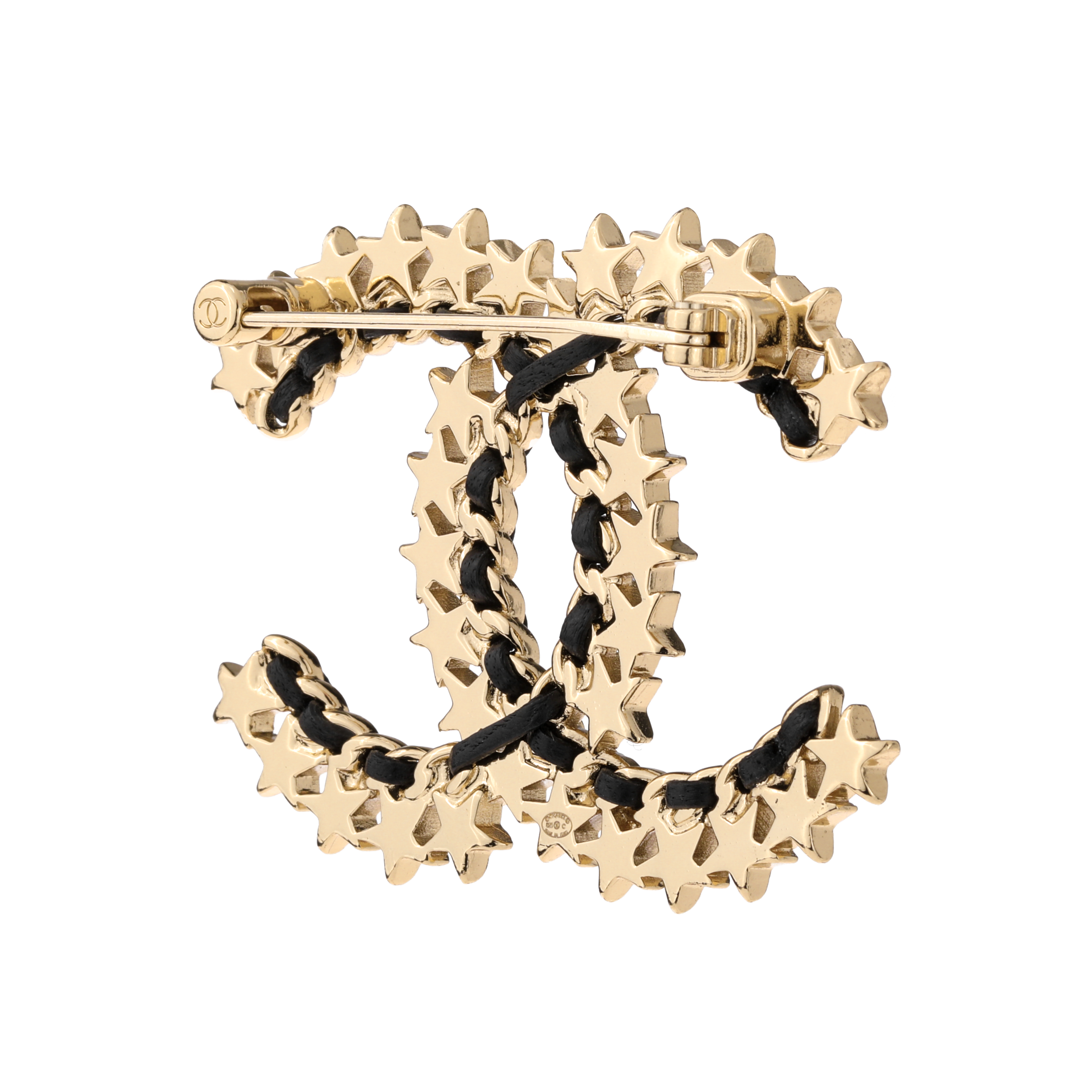 Shop (W) 【2023早春】CHANEL時尚鏤空水鑽胸針 AB9817-B09817-NL525