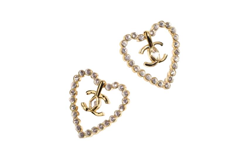 (Women) [2023 Early Spring] CHANEL Gold Classic Heart Earrings for Women. AB9926-B09972-NM120 圖 4