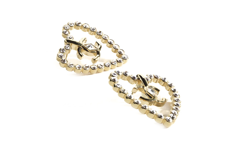 (Women) [2023 Early Spring] CHANEL Gold Classic Heart Earrings for Women. AB9926-B09972-NM120 圖 5