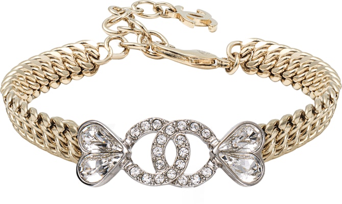 (W) 【2023春夏】シャネル 23S チェーン ダブルC ハート ブレスレット シャンパンゴールド ABA892-B10902-NO033 Buy (W) 【2023春夏】シャネル 23S チェーン ダブルC ハート ブレスレット シャンパンゴールド ABA892-B10902-NO033