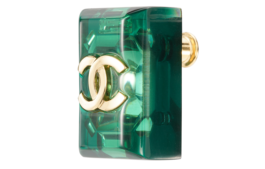 Lookbook (W) [23春夏] CHANEL 時尚流行綠色胸針 ABA457-B10563-NN167