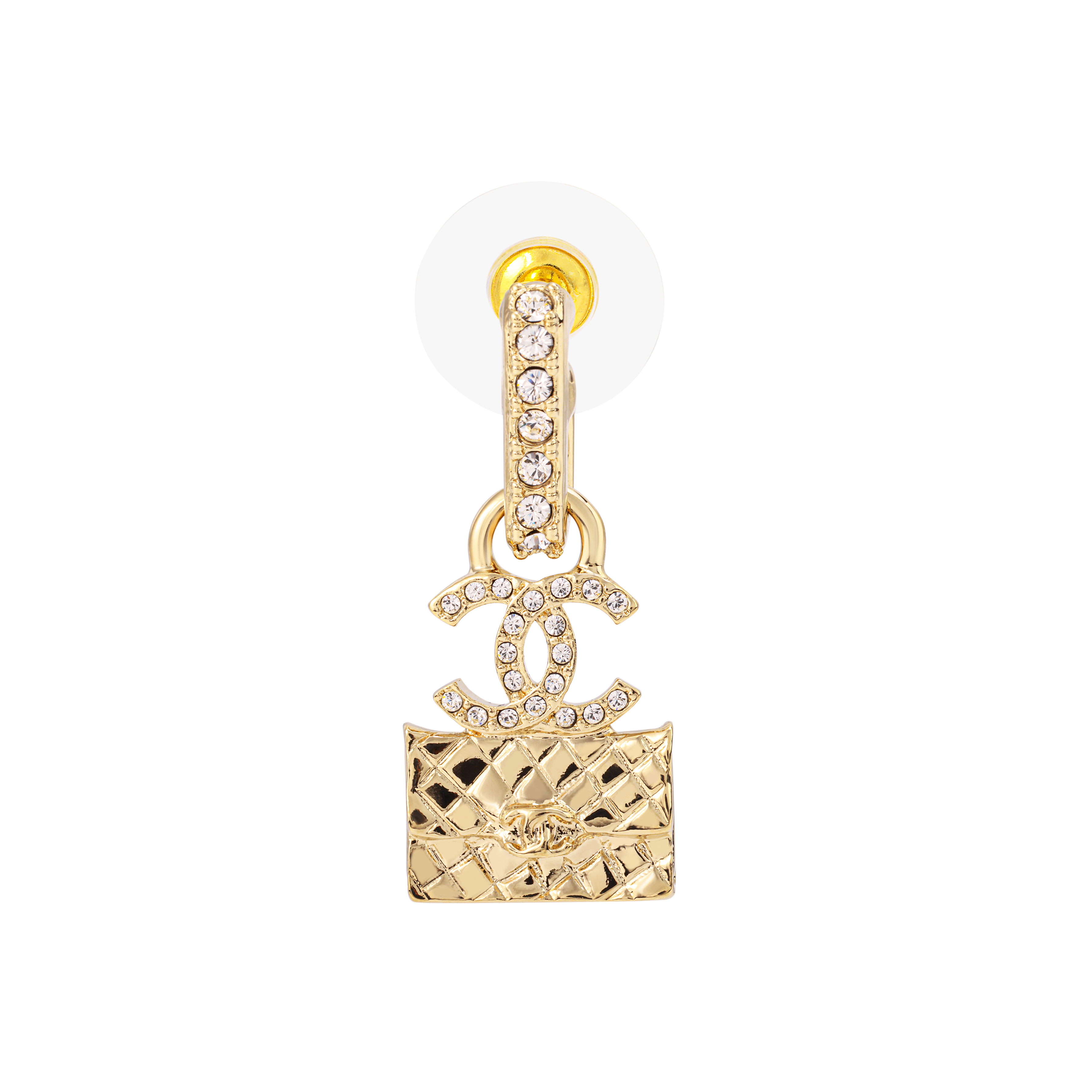 (Women) 【23B New】 CHANEL Classic Double C Pendant Stud Earrings - ABB537-B14171-NR622 圖 3