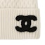 Details for (Women) 【23B New】 CHANEL Logo Knit Beanie White. AA9338-B13721-10800