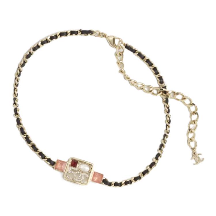 (Women) [23B New] CHANEL Plain Square Pendant Necklace for Women - Black ABB702-B14172-NR628 圖 2