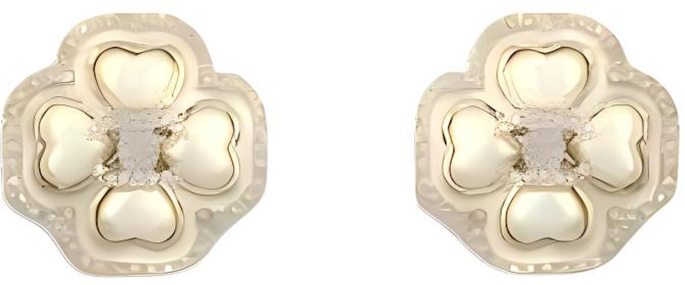 (Women) 【24A New】CHANEL 3D Floral Gold Metal Earrings for Women. ABD925-B17550-NZE20 Buy (Women) 【24A New】CHANEL 3D Floral Gold Metal Earrings for Women. ABD925-B17550-NZE20