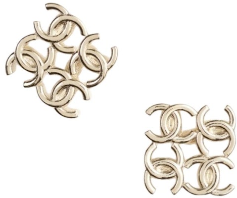 (Women) 【24B New】 CHANEL Gold Metal Hollow Design Earrings for Women ABE270-B18058-NZS80 Order (Women) 【24B New】 CHANEL Gold Metal Hollow Design Earrings for Women ABE270-B18058-NZS80