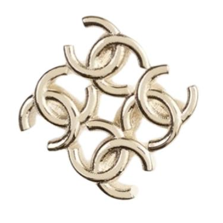 Shop (Women) 【24B New】 CHANEL Gold Metal Hollow Design Earrings for Women ABE270-B18058-NZS80