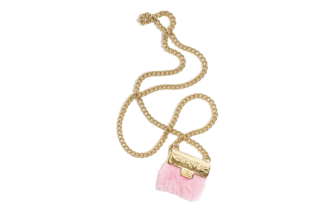 (Women) 【24C New】 CHANEL Gold  Handbag Pendant Necklace. ABC601-B15364-NU421 圖 2