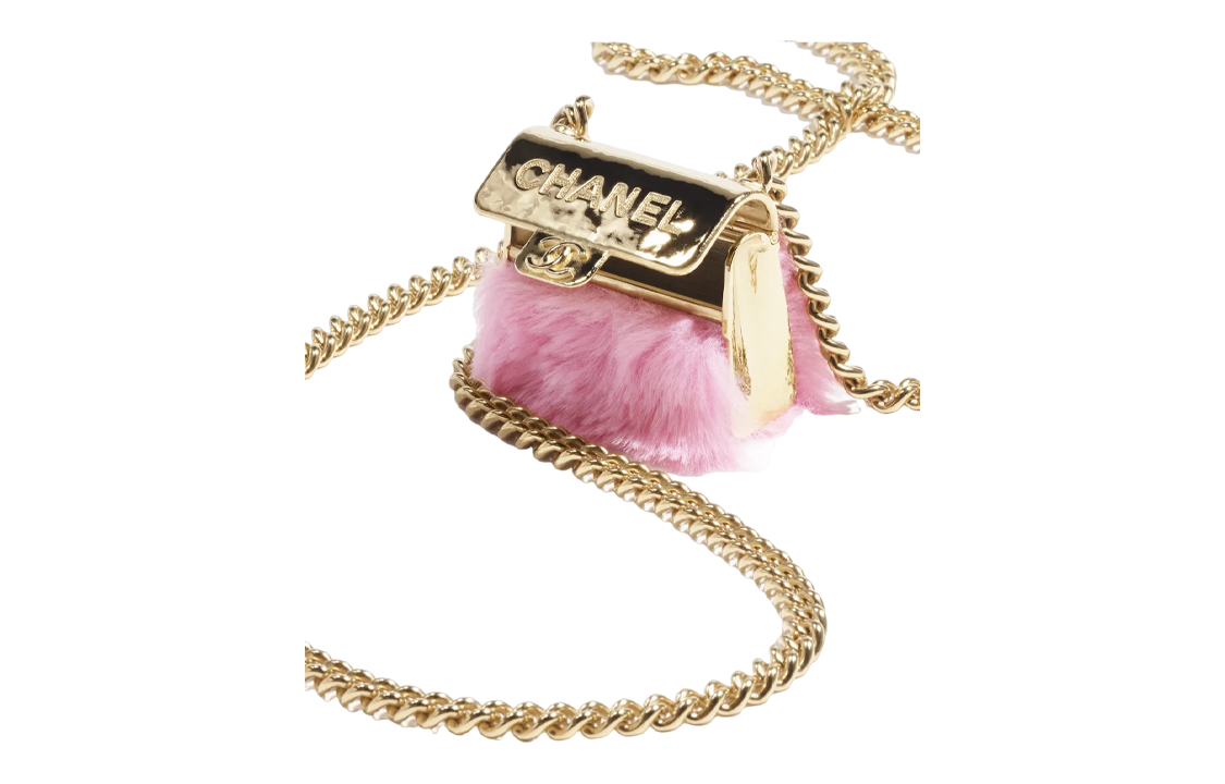 (Women) 【24C New】 CHANEL Gold  Handbag Pendant Necklace. ABC601-B15364-NU421 圖 4