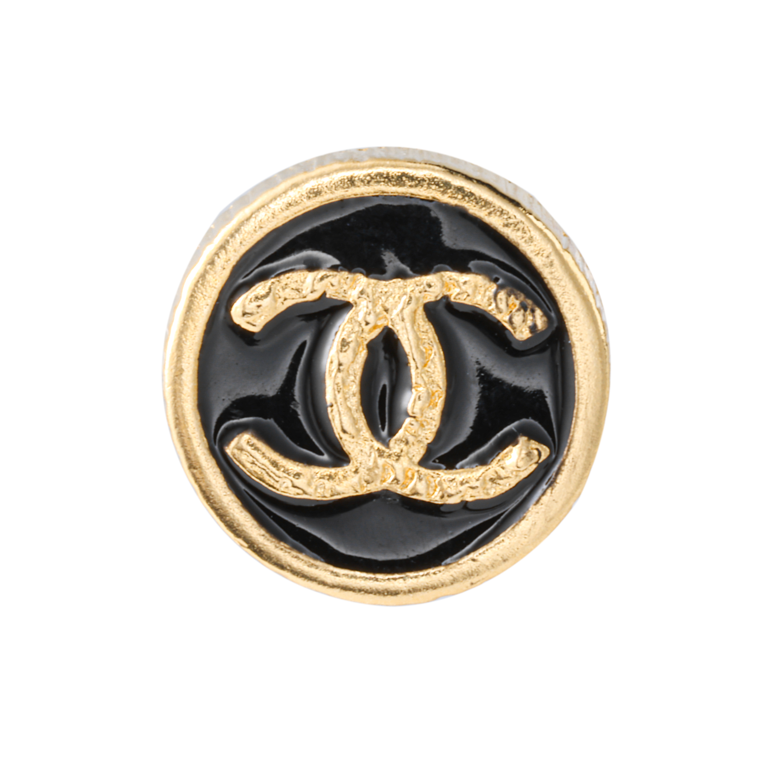 (Women) 【24C New】CHANEL Logo Alloy Earrings for Women - Black ABC830-B15385-NU487 圖 3