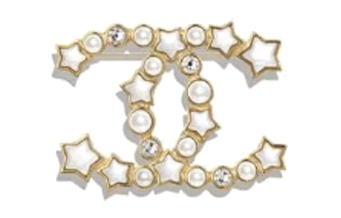 (Women) 【24C New】CHANEL White Star Logo Brooch for Women Accessories AB-24C-002 圖 2