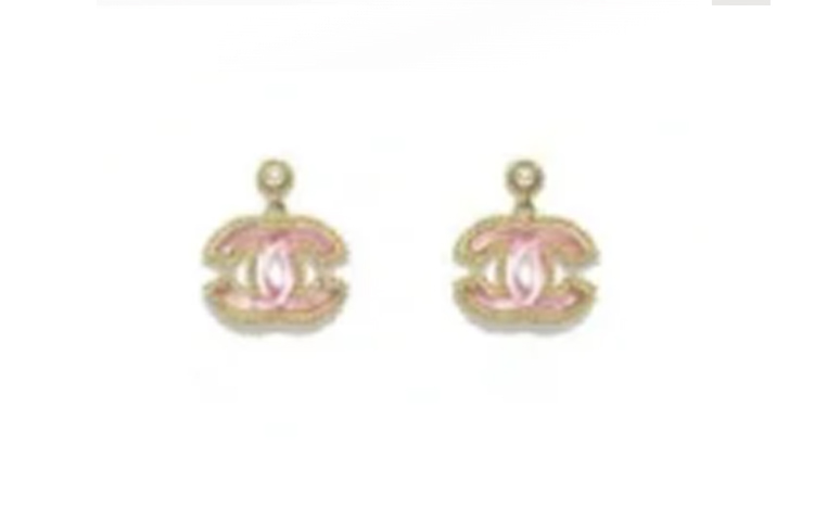 (Women) 【24P】 CHANEL Logo 3D Earrings Pink -  Fashion Accessory AB-24P-004 圖 2
