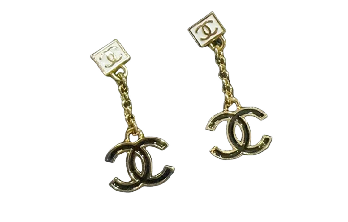 (Women) 【24P New】 CHANEL Double C Pendant Earrings -  Gold ABC999-B16125-NW385 圖 2