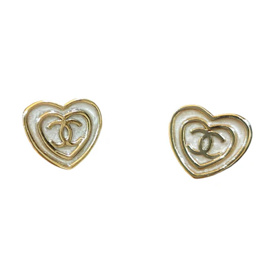 (Women) 【24S New】 CHANEL Floral Double C Pearl Earrings for Women - Gold ABD346-B16657-NY390