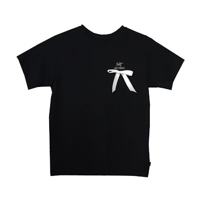 (Women) 【Custom Apparel】Arcteryx Emblem Series Logo Print Tee in Black. 29862-(Group155-ARH)