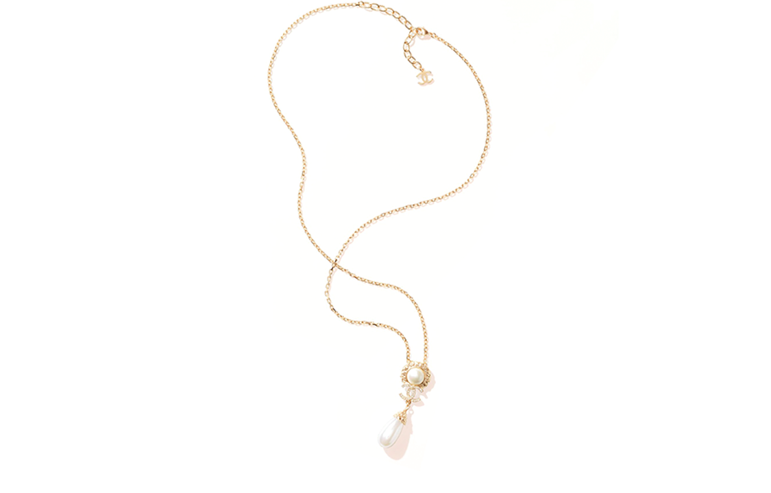 (Women) [Early Spring 22C] CHANEL COCO Glass Pearl Necklace for Women. AB7755-B07446-NG586 圖 2