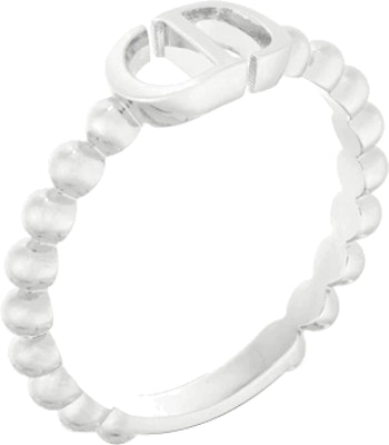 (W) 【FW22】Dior "CD" Logo Cincin Metal Perak R1298WOMMT-D000 Order (W) 【FW22】Dior "CD" Logo Cincin Metal Perak R1298WOMMT-D000