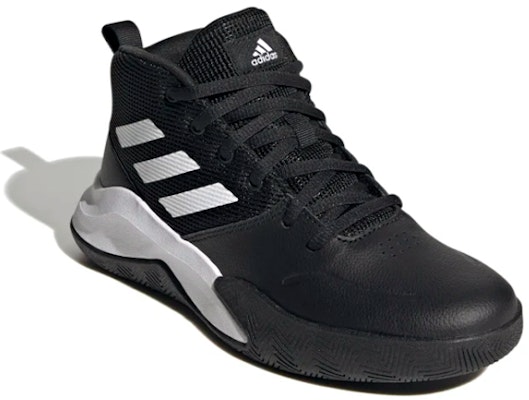 (Women) (Grade School) adidas Own The Game Wide K 'Black White' FV9451 Lookbook (Women) (Grade School) adidas Own The Game Wide K 'Black White' FV9451