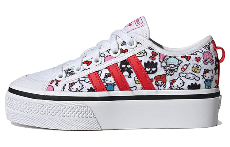 (Women) (Grade School) Hello Kitty x adidas Nizza Platform J 'Hello Kitty and Friends' HQ6888