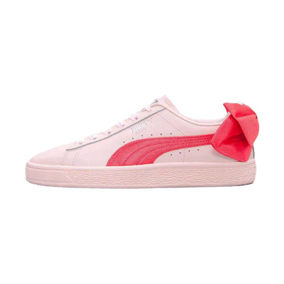 (Youth) (GS) Puma Basket Bow Patent 'Paradise Pink'