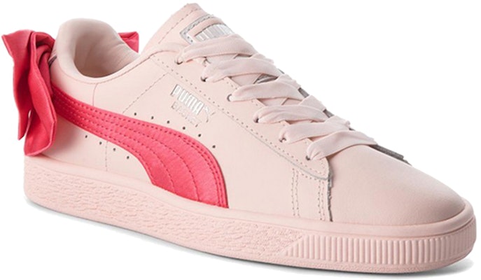 (Youth) (Grade School) Puma Basket Bow Patent 'Paradise Pink' 367321-02 Lookbook (Youth) (Grade School) Puma Basket Bow Patent 'Paradise Pink' 367321-02