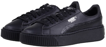 (W) (小童款) 彪马Basket Platform Bling '黑色' 367237-01 Lookbook (W) (小童款) 彪马Basket Platform Bling '黑色' 367237-01