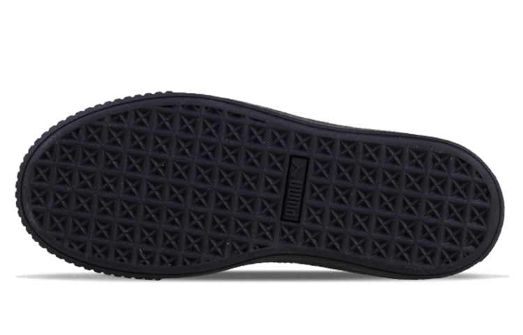 Shop (W) (小童款) 彪马Basket Platform Bling '黑色' 367237-01