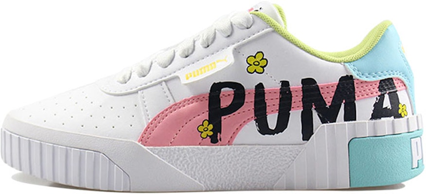 (女性) (小學年齡)Puma Cali Novelty 'Flower' 374283-01 Buy (女性) (小學年齡)Puma Cali Novelty 'Flower' 374283-01