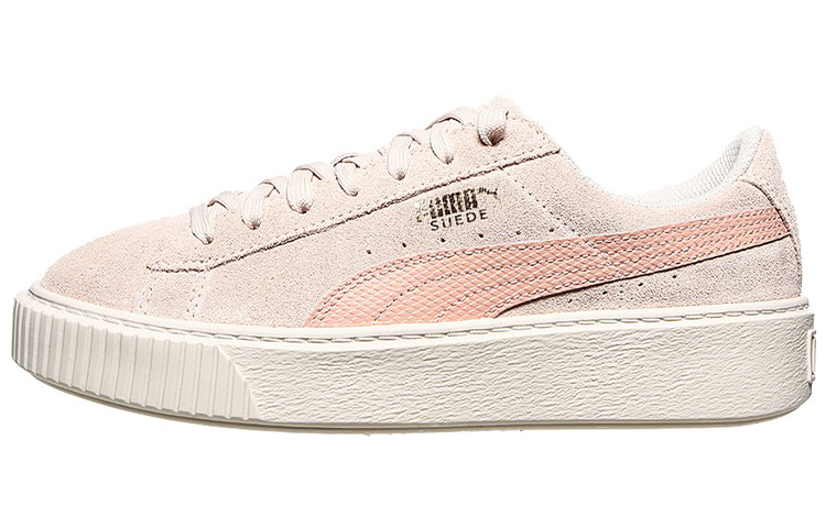 (Women) (Grade School) Puma Suede Platform 'Snake - Pearl' 363906-06