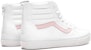 (W) Vans Sk8-Hi Zip Kanak-Kanak 'Putih Chalk Pink' VN0A3276Q7X