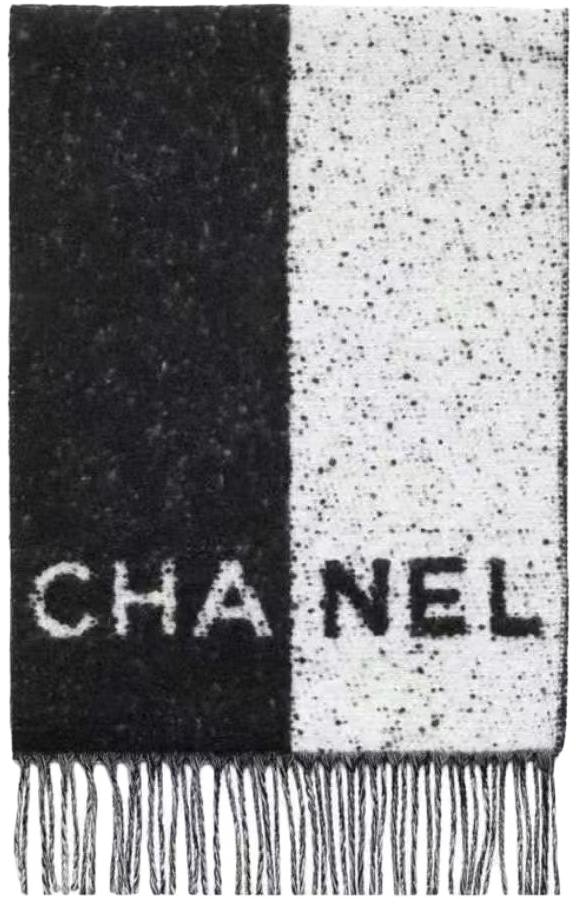 women-new-24-k-chanel-women-s-wool-knit-scarf-black-white-letter-print-aaa-494-b18269-nzy-22