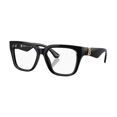 (Women) 【Prescription Available】 Burberry TB Evolution Square Optical Glasses Women Black B2403-F-3001