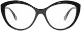 Order (W) 【Con Receta】 Gafas Ópticas Cat-Eye CHANEL Negro CH3464 blk