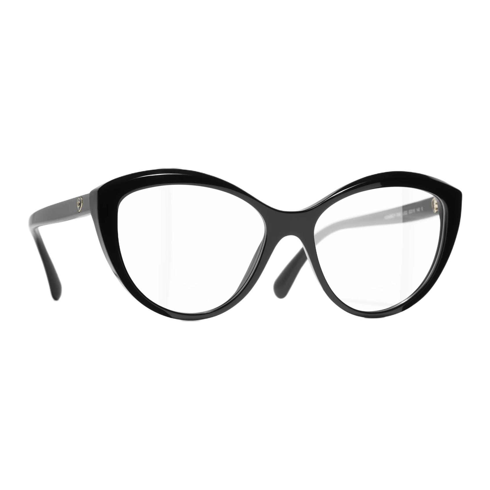 Lookbook (W) 【Con Receta】 Gafas Ópticas Cat-Eye CHANEL Negro CH3464 blk