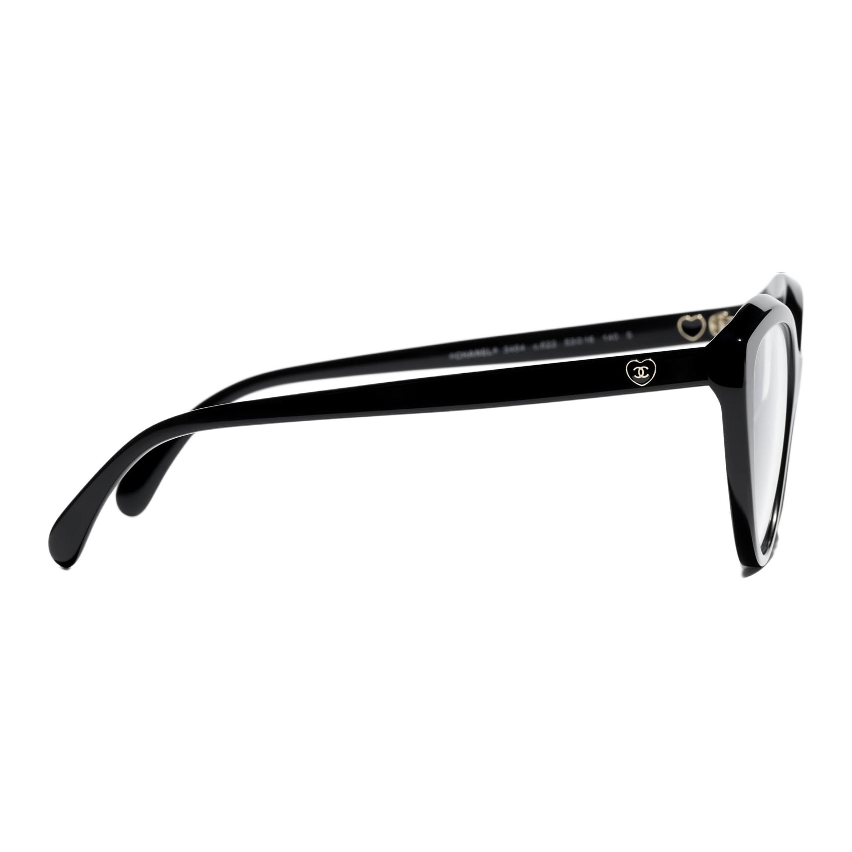 Shop (W) 【Con Receta】 Gafas Ópticas Cat-Eye CHANEL Negro CH3464 blk